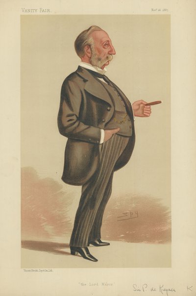 Alderman The Right Hon Polydore de Keyser by Leslie Matthew Ward