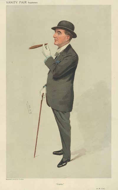 Alfred W Cox by Leslie Matthew Ward