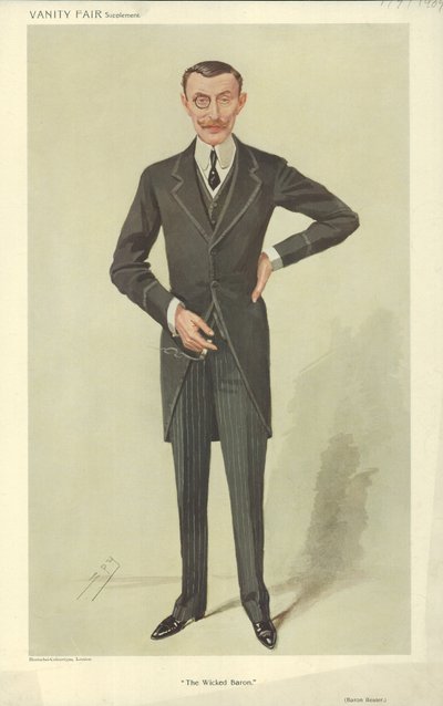 Baron George de Reuter by Leslie Matthew Ward