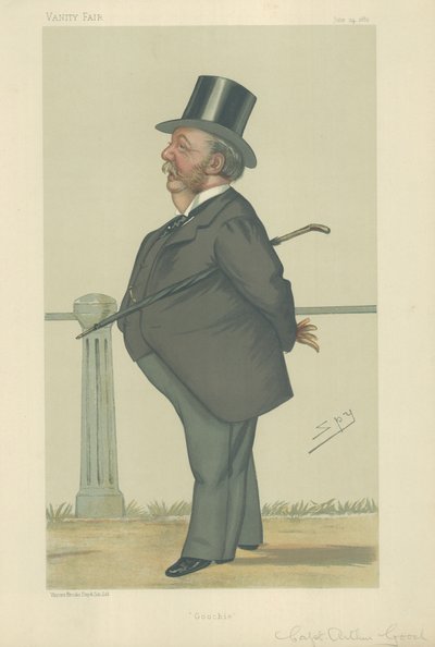 Captain Arthur Gooch by Leslie Matthew Ward