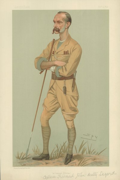 Captain Frederick John Dealtry Lugard by Leslie Matthew Ward