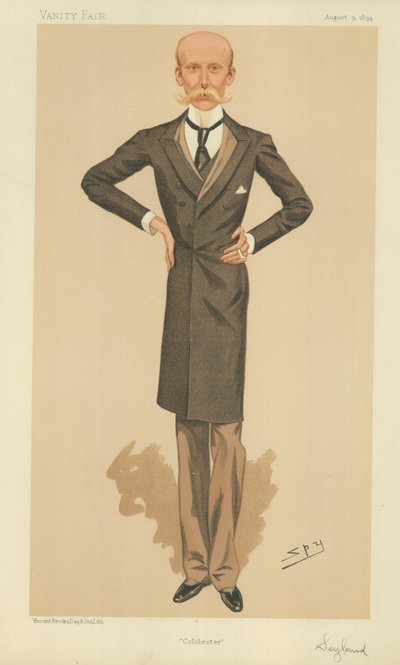 Captain Herbert Scarisbrick Naylor Leyland by Leslie Matthew Ward