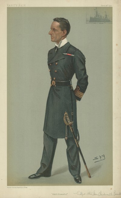 Captain The Hon Hedworth Lambton by Leslie Matthew Ward