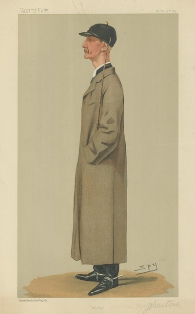 Captain Wentworth William Hope Johnstone by Leslie Matthew Ward
