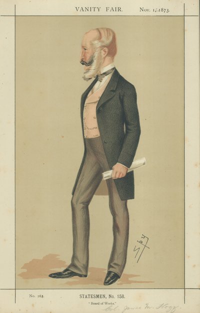 Colonel James Macnaghten McGarel-Hogg by Leslie Matthew Ward