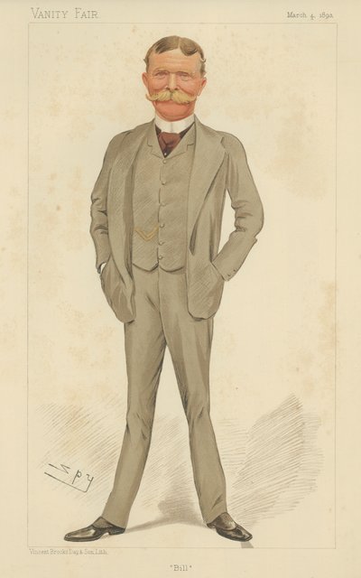 Colonel William Carington by Leslie Matthew Ward