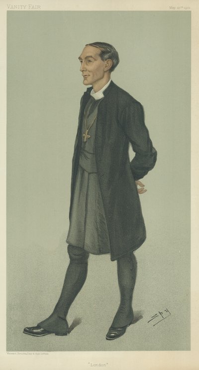 Dr Ingram, The Bishop of London by Leslie Matthew Ward