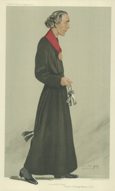 Dr J Armitage Robinson by Leslie Matthew Ward
