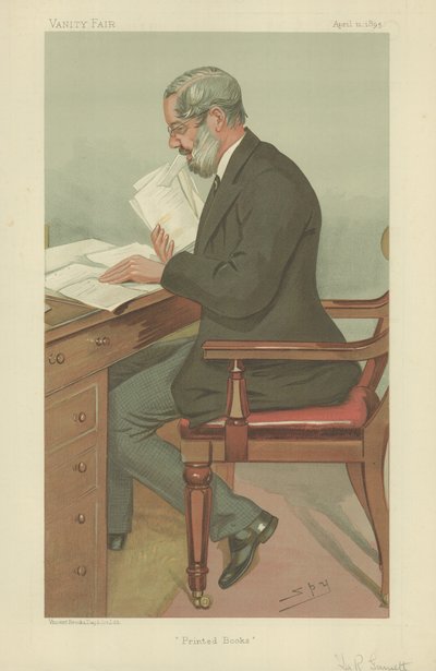 Dr Richard Garnett by Leslie Matthew Ward