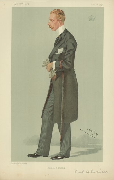 Earl De La Warr by Leslie Matthew Ward