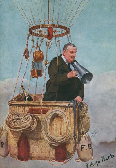 Frank Hedges Butler, Illustration from Vanity Fair by Leslie Matthew Ward