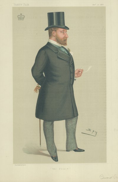 HRH The Prince of Wales by Leslie Matthew Ward