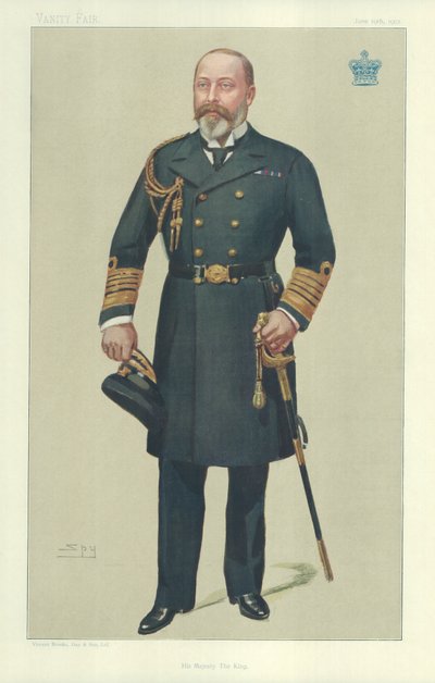 His Majesty King Edward VII by Leslie Matthew Ward