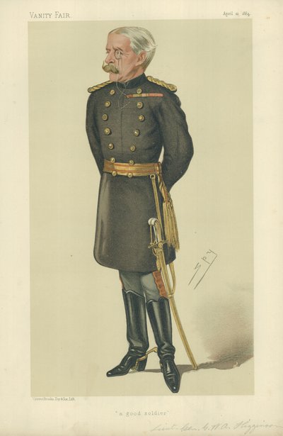Lieutenant-General George Wentworth Alexander Higginson by Leslie Matthew Ward