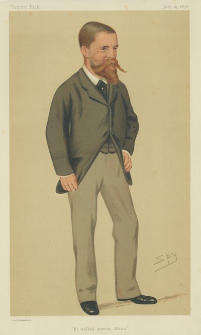 Lieutenant V L Cameron by Leslie Matthew Ward