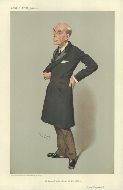 Lord Fitzmaurice by Leslie Matthew Ward