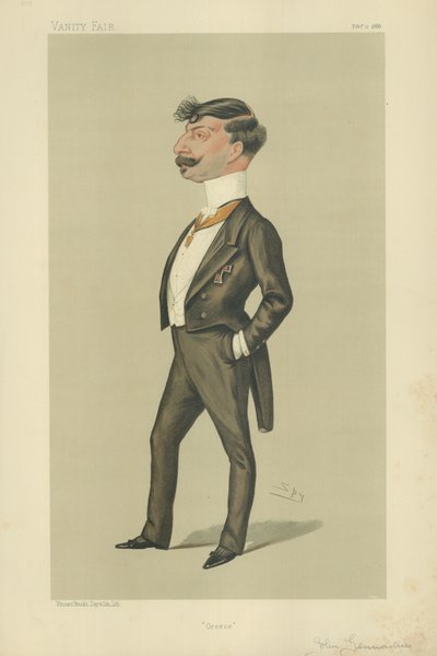 M. John Gennadius, His Excellency the Greek Minister by Leslie Matthew Ward