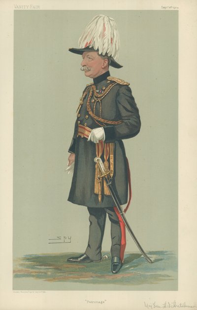 Major-General H D Hutchinson by Leslie Matthew Ward