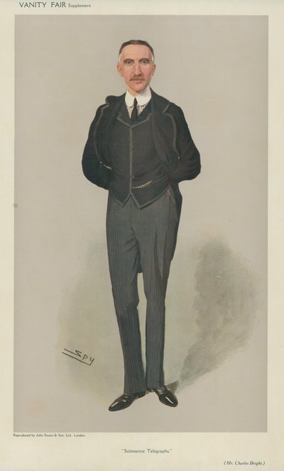 Mr Charles Bright by Leslie Matthew Ward