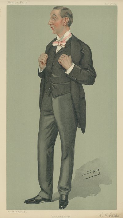 Mr Charles Carlos Clarke by Leslie Matthew Ward