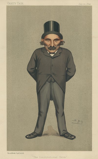 Mr Charles Wallwyn Radcliffe Cooke by Leslie Matthew Ward