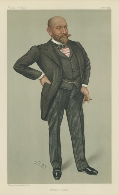 Mr Ernest Cassel by Leslie Matthew Ward