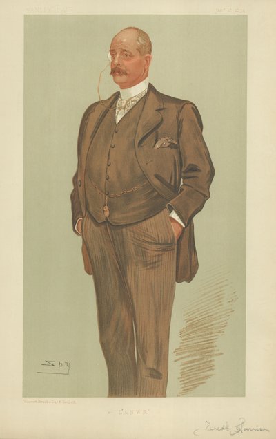 Mr Frederick Harrison by Leslie Matthew Ward