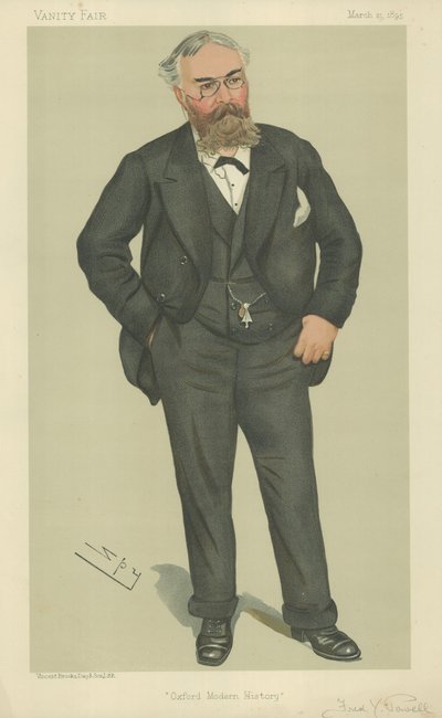 Mr Frederick York Powell by Leslie Matthew Ward