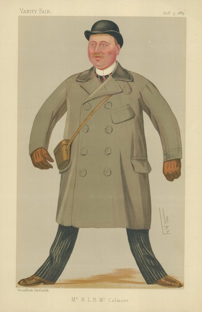 Mr Harry Leslie Blundell McCalmont by Leslie Matthew Ward