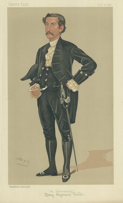 Mr Harry Seymour Foster by Leslie Matthew Ward