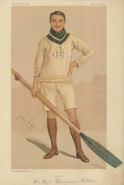 Mr Hugh Benjamin Cotton by Leslie Matthew Ward
