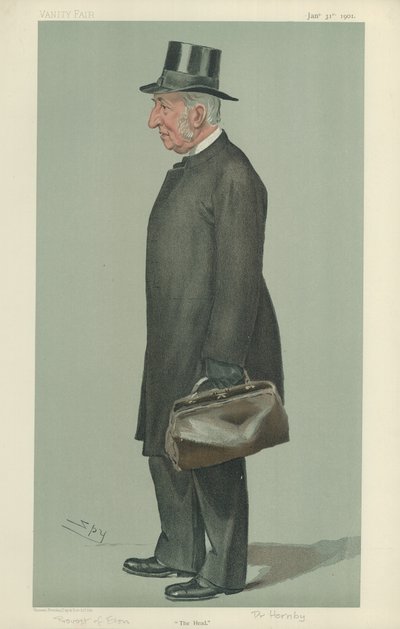 Mr J J Hornby, The Provost of Eton by Leslie Matthew Ward