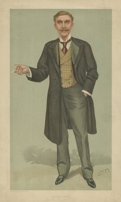 Mr James Rennell Rodd by Leslie Matthew Ward