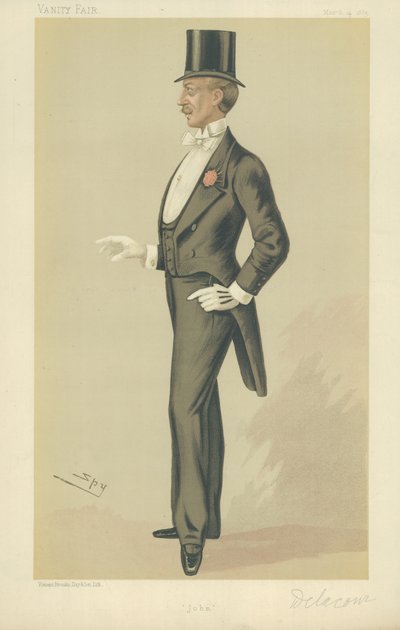 Mr John Delacour by Leslie Matthew Ward