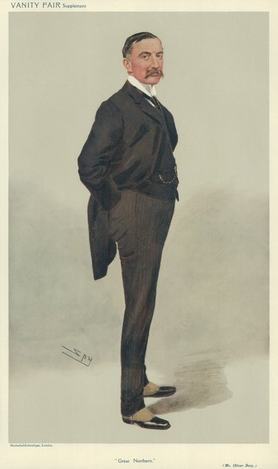Mr Oliver Bury by Leslie Matthew Ward