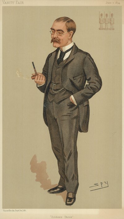 Mr Rudyard Kipling by Leslie Matthew Ward