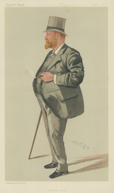 Mr Samuel Charles Allsopp by Leslie Matthew Ward
