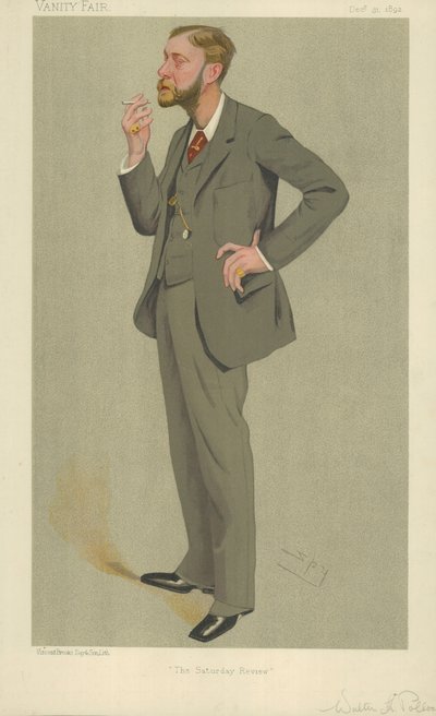 Mr. Walter Herries Pollock by Leslie Matthew Ward
