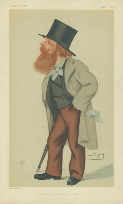 Mr William Holman Hunt by Leslie Matthew Ward