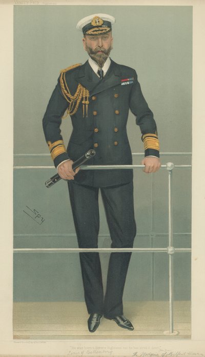 Prince Louis of Battenberg by Leslie Matthew Ward