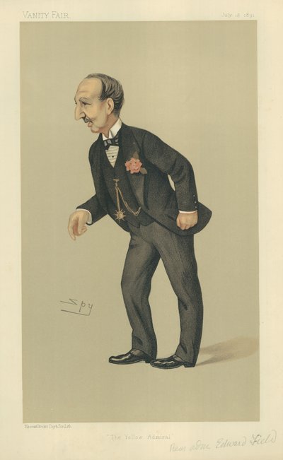 Rear-Admiral Edward Field by Leslie Matthew Ward