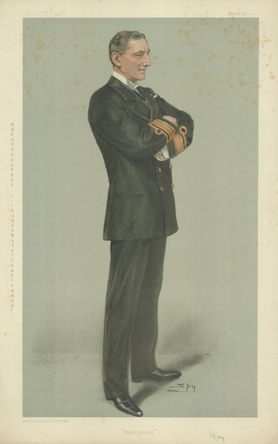 Rear-Admiral William Henry May by Leslie Matthew Ward