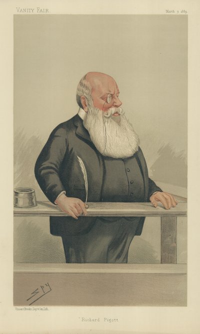 Richard Pigott by Leslie Matthew Ward