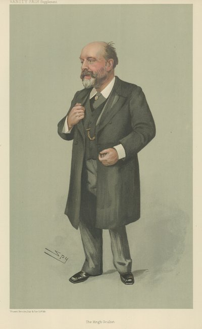 Sir A Critchett by Leslie Matthew Ward