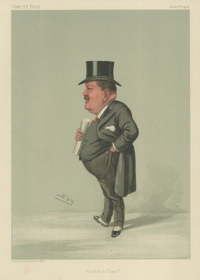 Sir Charles Cayzer by Leslie Matthew Ward