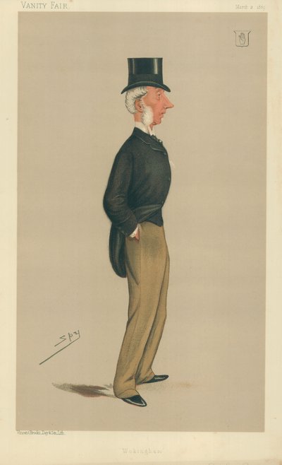 Sir George Russell, Wokingham, Vanity Fair cartoon by Leslie Matthew Ward