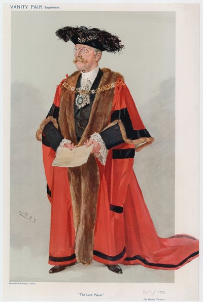 Sir George Truscott by Leslie Matthew Ward