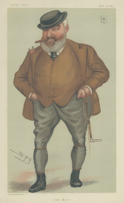 Sir John Dugdale Astley by Leslie Matthew Ward