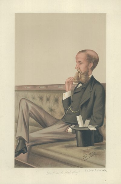 Sir John Lubbock by Leslie Matthew Ward