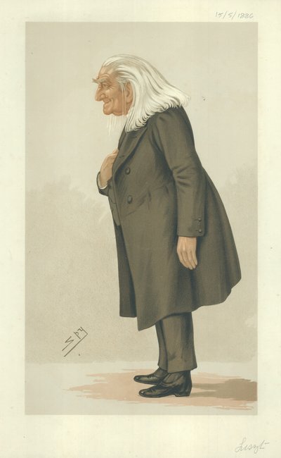 The Abbe Franz Liszt by Leslie Matthew Ward